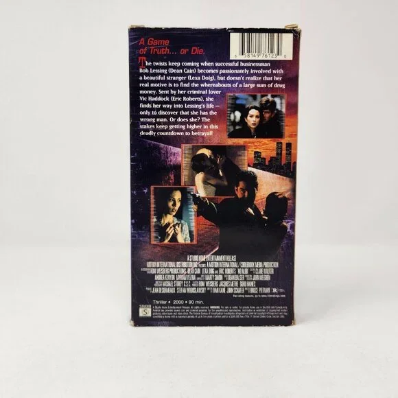 No Alibi (VHS, 2000) Dean Cain, Eric Roberts, Lexa Doig, Rated R (v11) - Picture 2 of 6